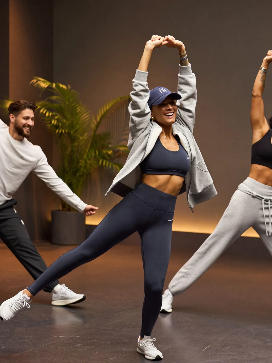 Femme dansant lors d'un cours de Cardio Dance au Jungle Studio